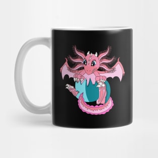 Baby Axolotl Dragon Mug